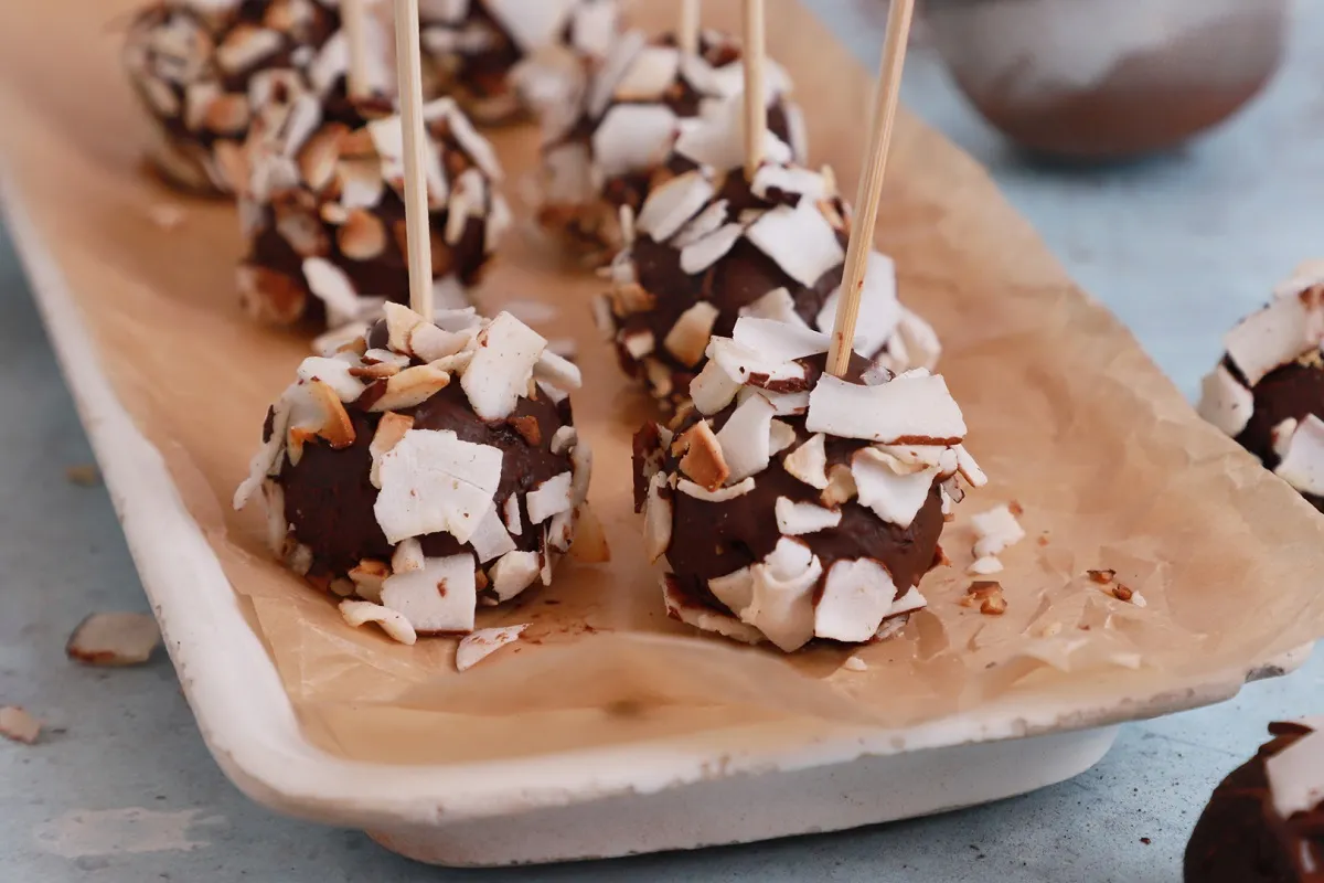 Extra csokis kókuszgolyó recept