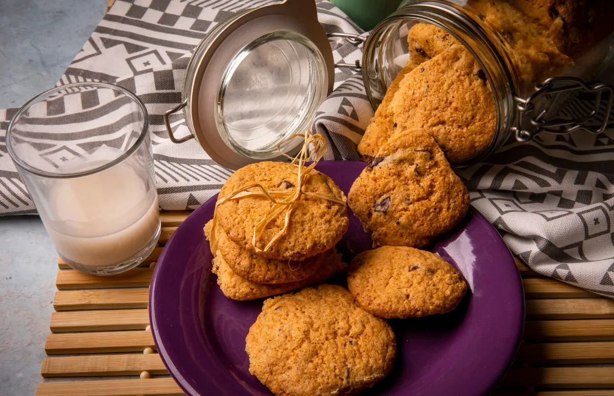 Amerikai csokis keksz (tej- és gluténmentesen) recept