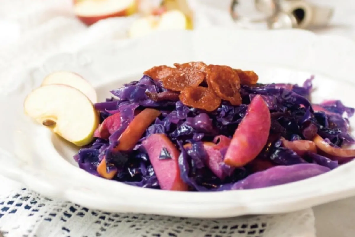 Vörös káposzta á la Valencienne  recept