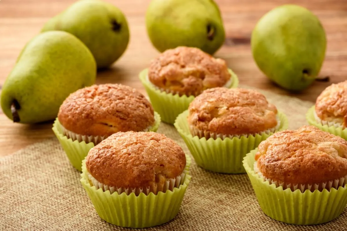 Villámgyors körtés muffin recept