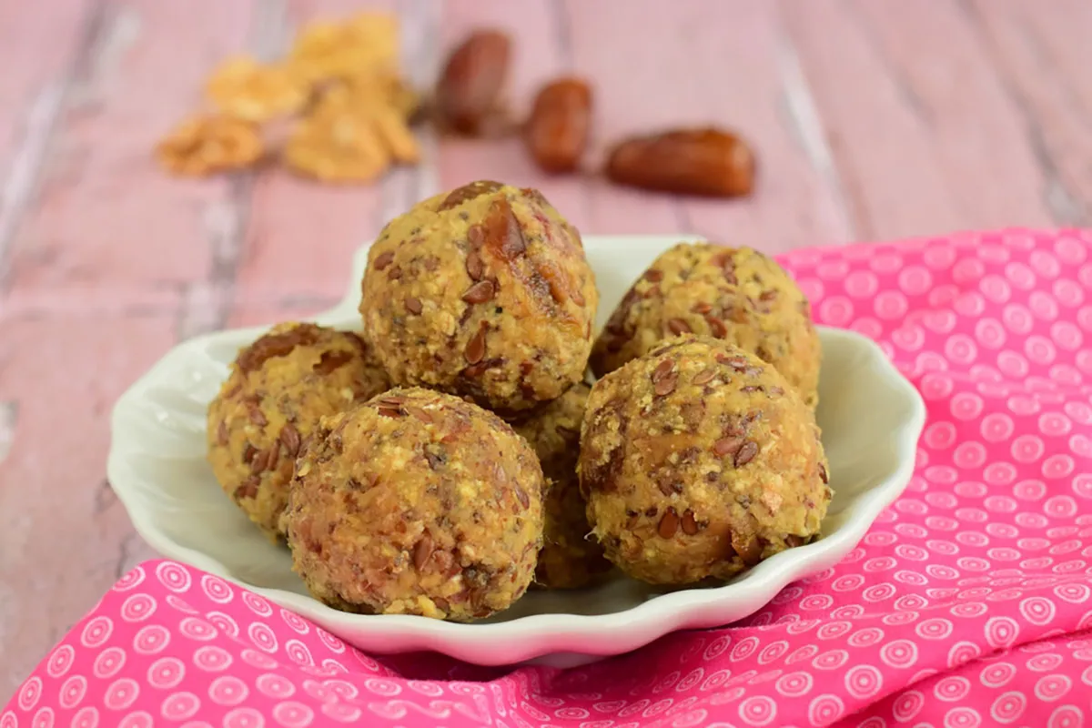 Datolyás energiagolyó recept