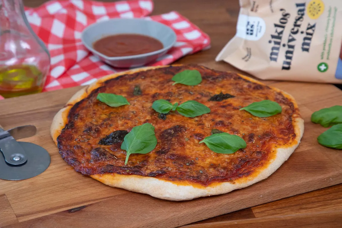 Gluténmentes pizza és lángos recept