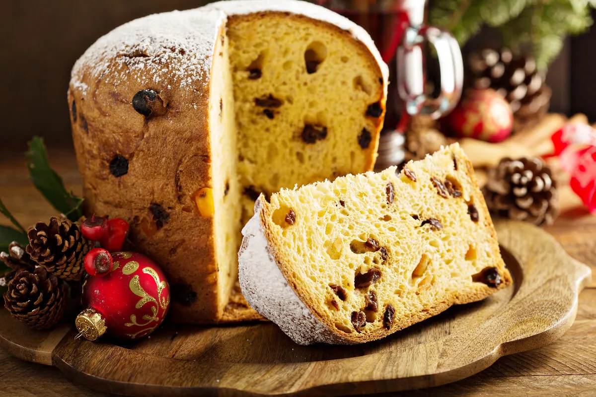 Panettone (karácsonyi kuglóf) recept