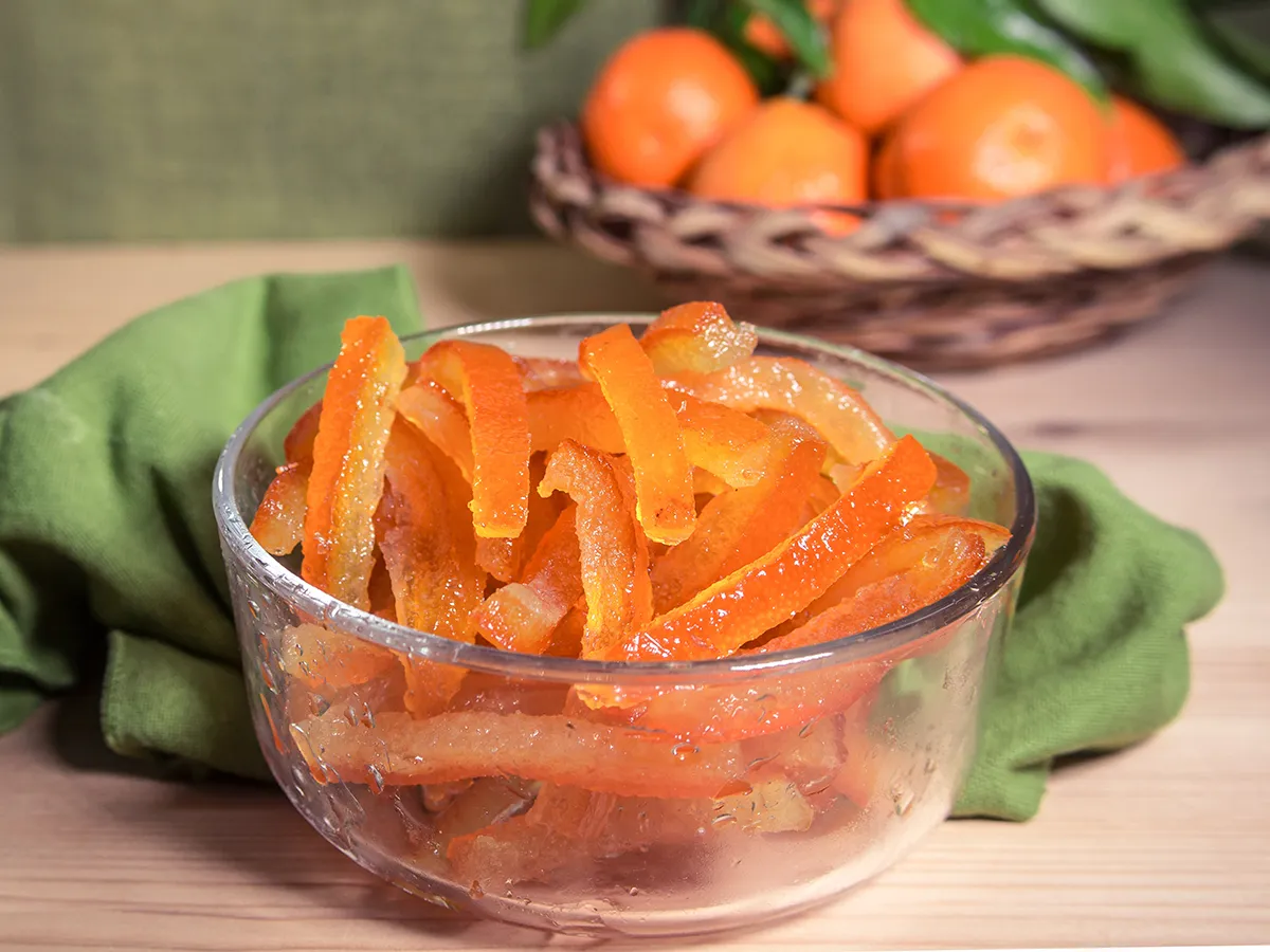 Kandírozott narancshéj (citrushéj) recept