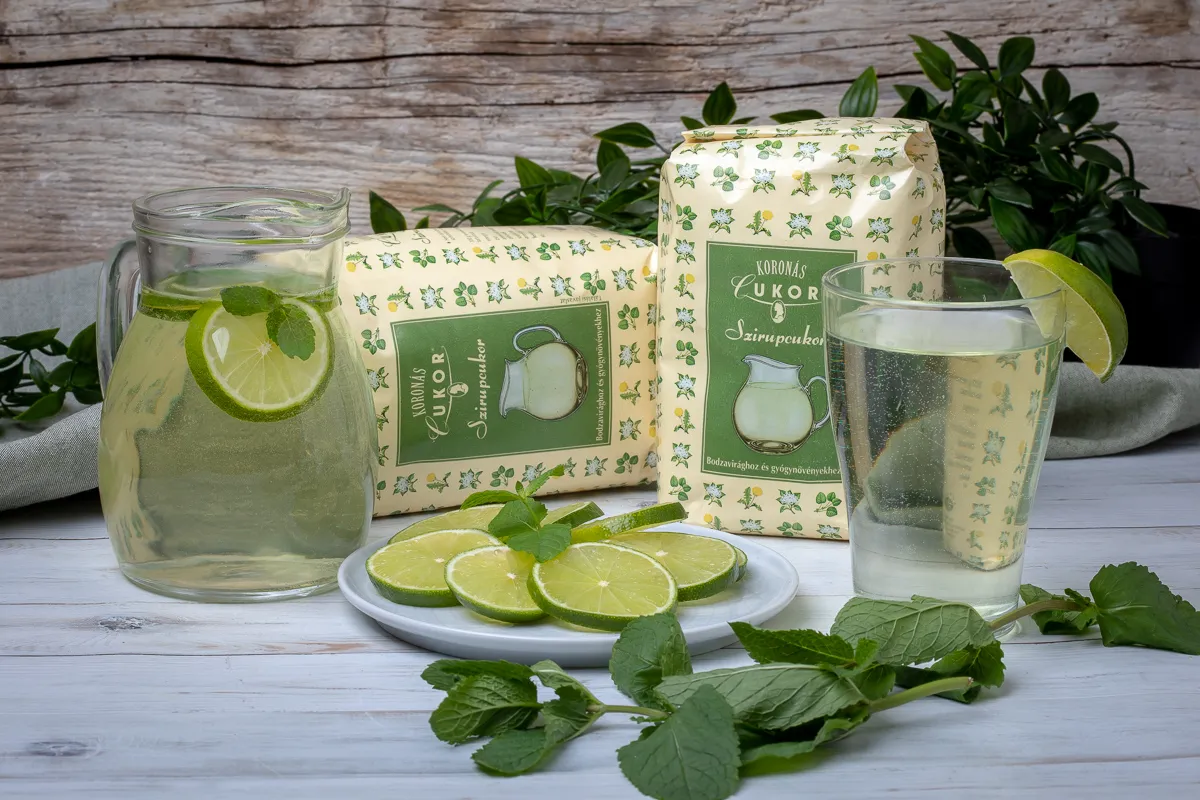 Lime-os mentaszörp recept