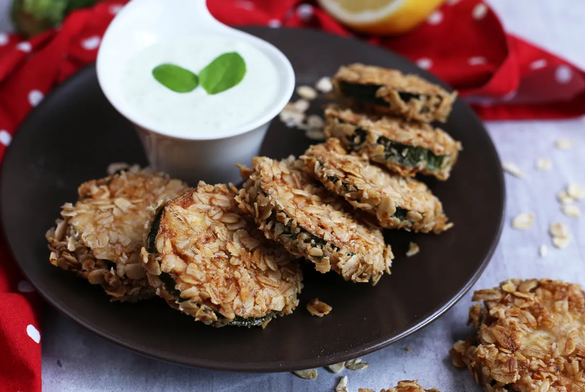 Rántott cukkini gluténmentesen recept