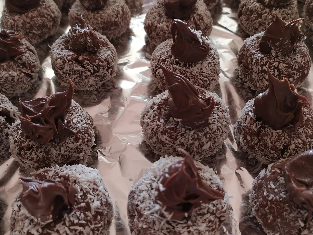 Nutellás madárfészek  recept