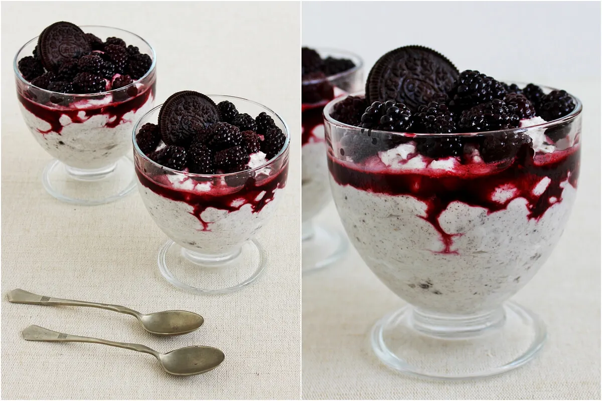 Szedres pohárkrém recept