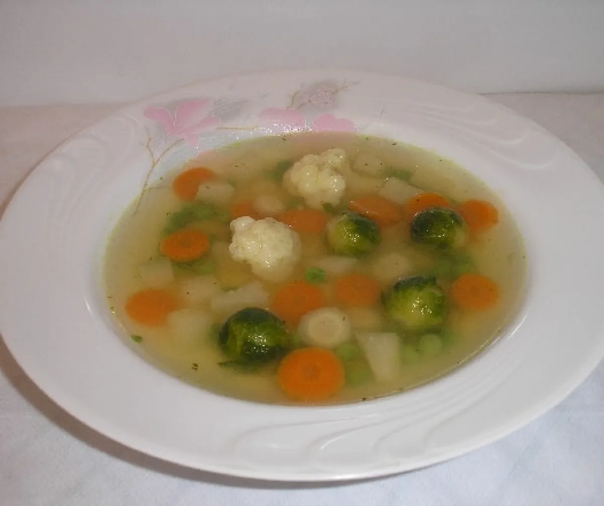 Kertészleves recept