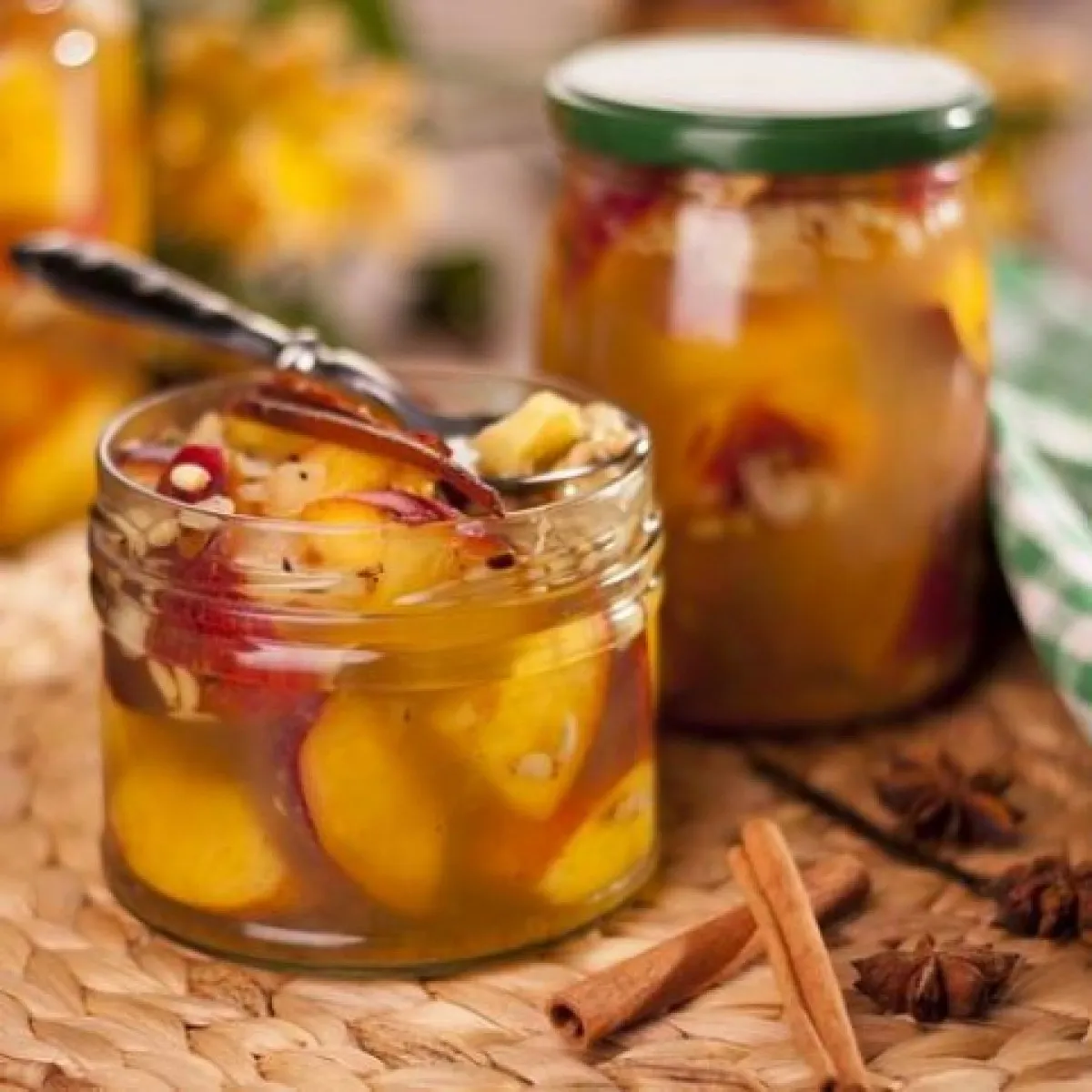 Fűszeres őszibarackbefőtt recept