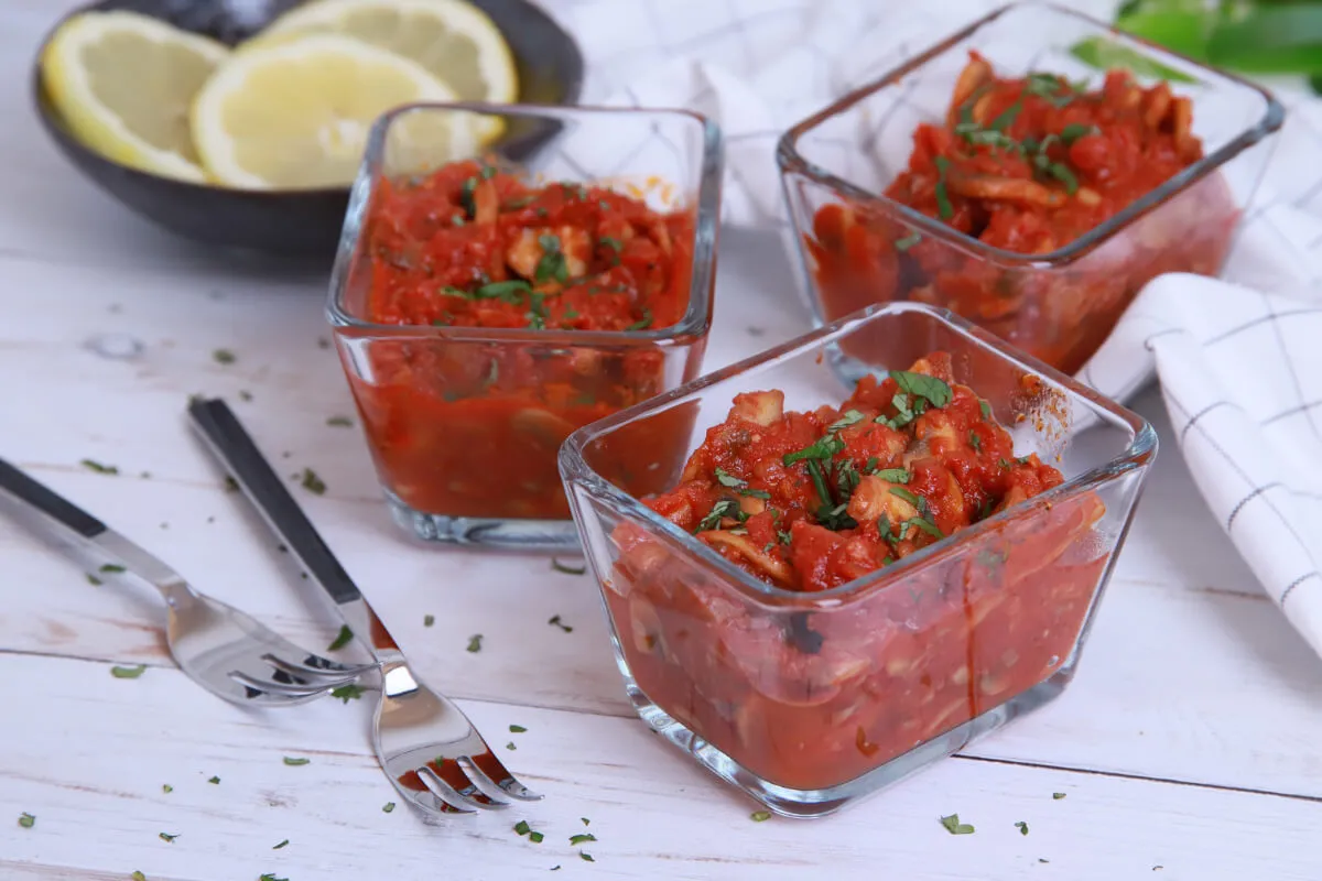 Hagyományos svéd gombasaláta recept