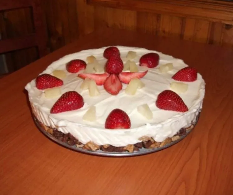 Sajttorta sütés nélkül recept