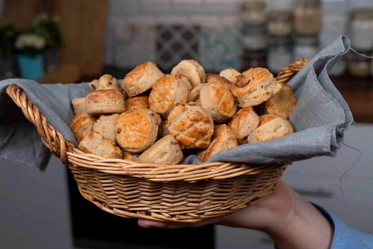 Tepertős pogácsa recept