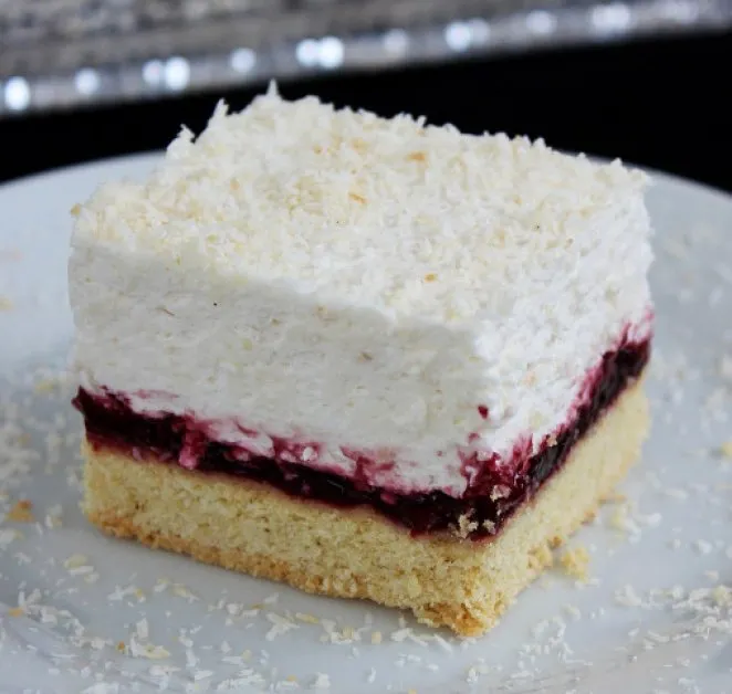 Kókuszhabos szelet recept
