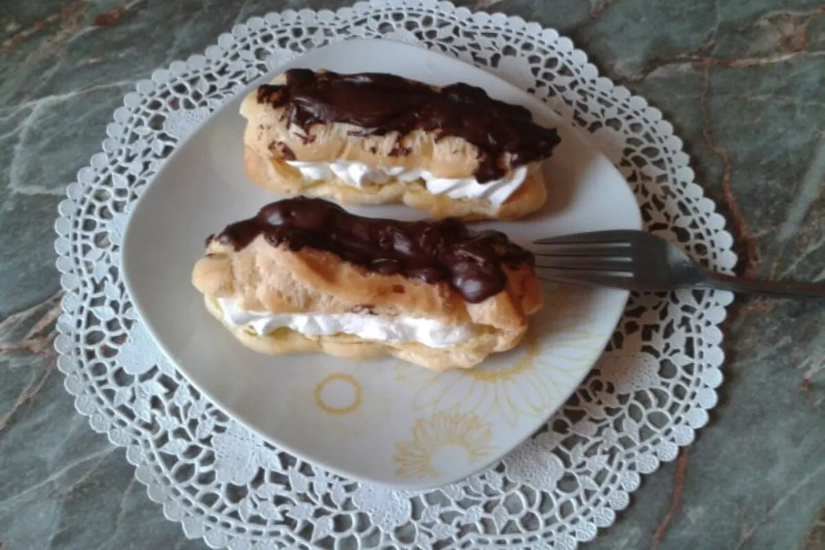 Klasszikus ekler fánk  recept