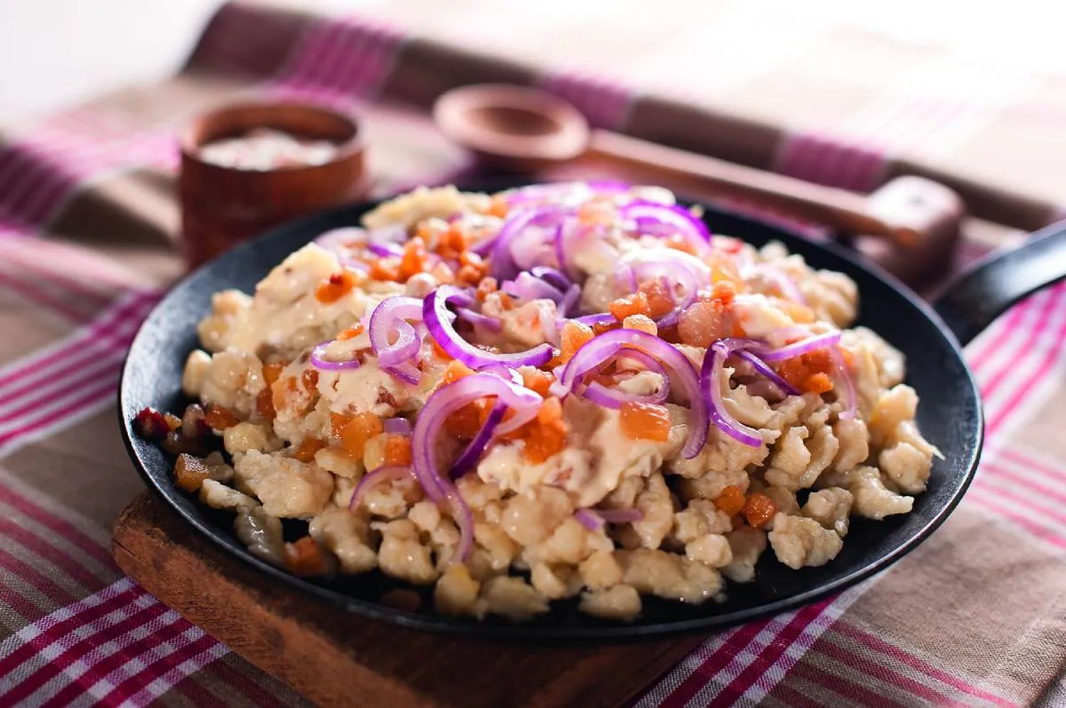 Sztrapacska  recept