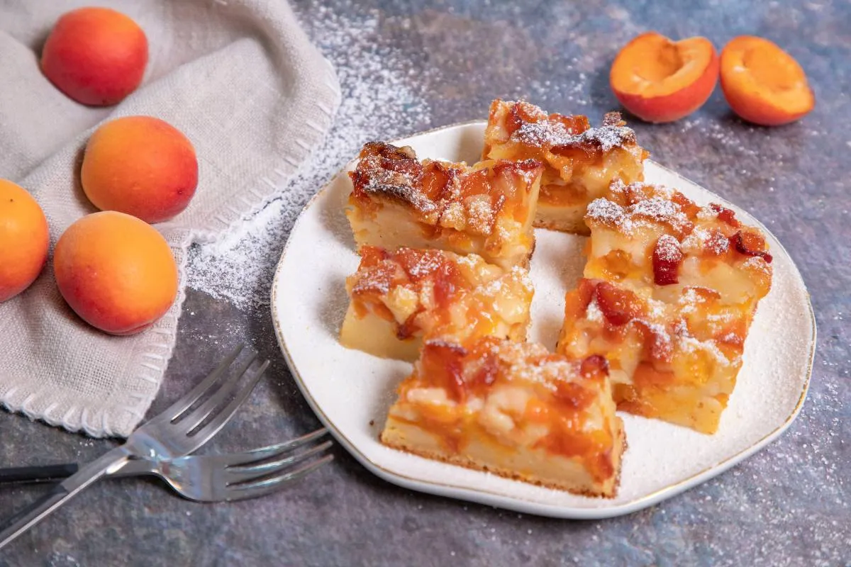 Sárgabarackos pite egyszerűen recept