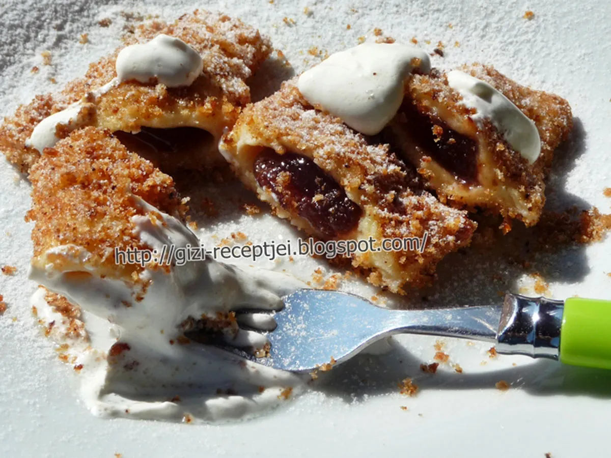 Lekváros derelye (barátfüle) recept
