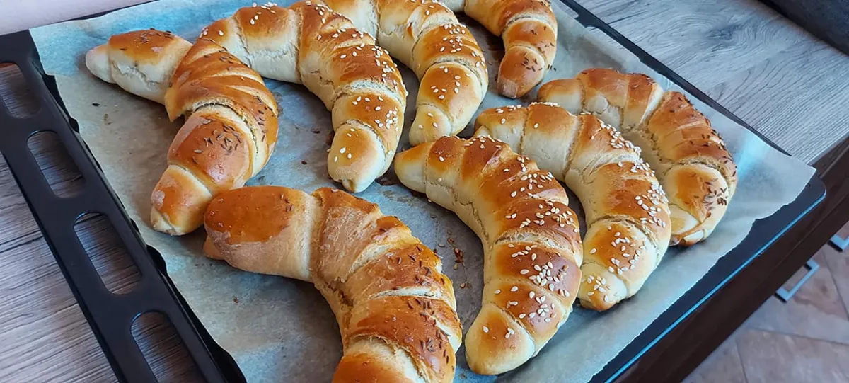 Házi vajas kifli recept
