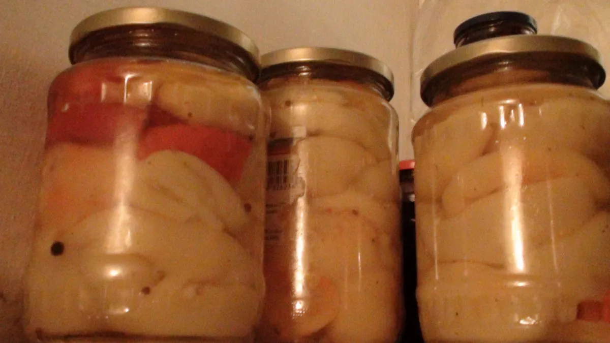 Olajos almapaprika recept