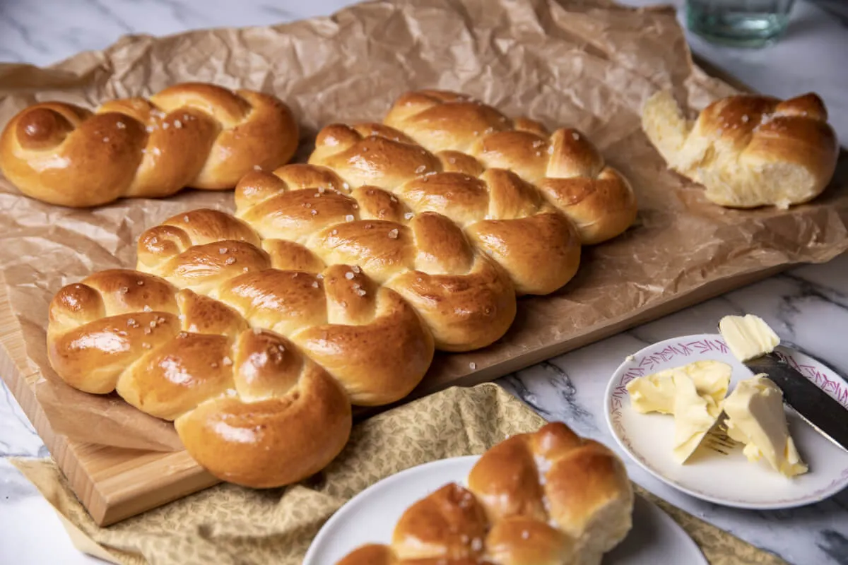 Sós fonott kalács, ahogy Szabi a pék készíti recept