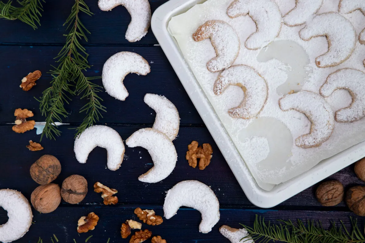Vaníliás kiflicskék recept