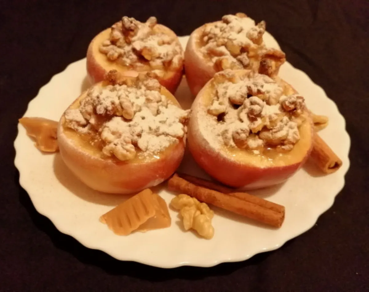 Töltött sült alma recept