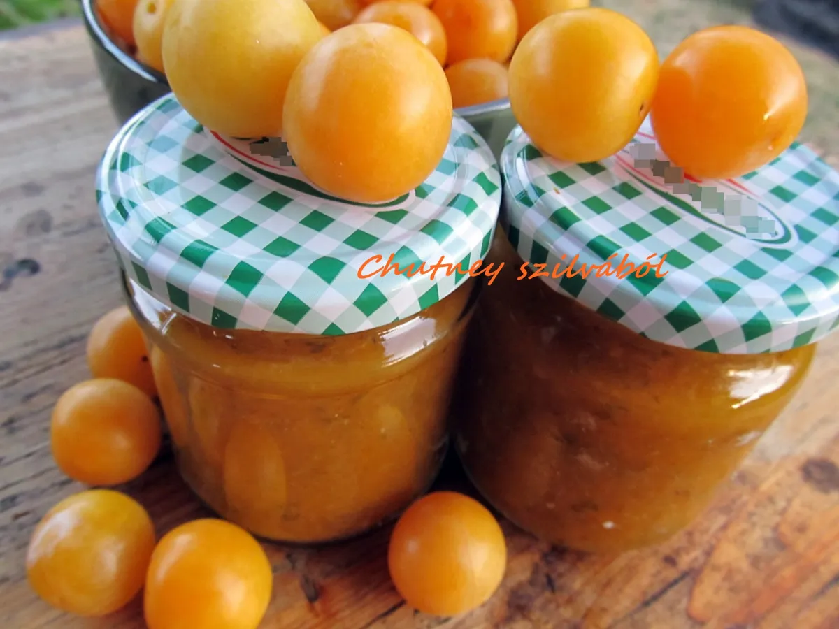 Szilva chutney recept