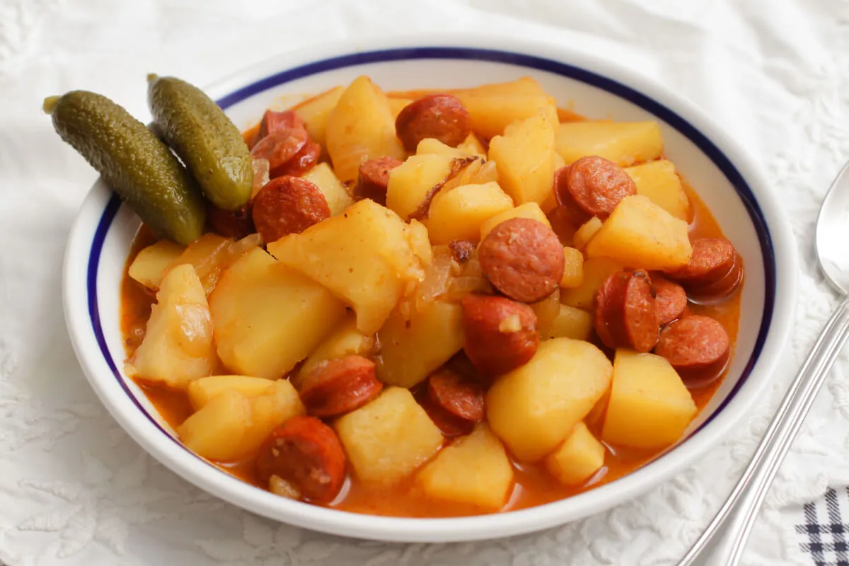 Paprikás krumpli recept