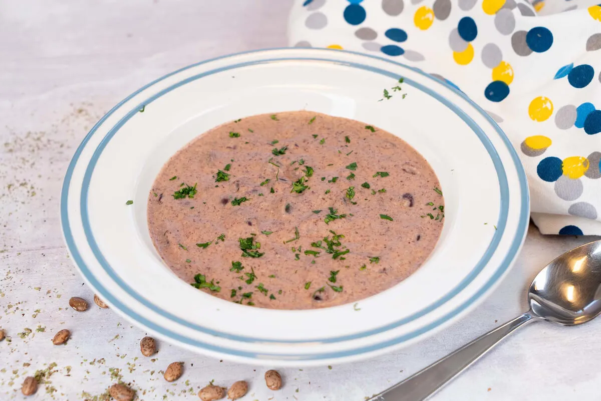 Villámgyors babfőzelék konzervből recept