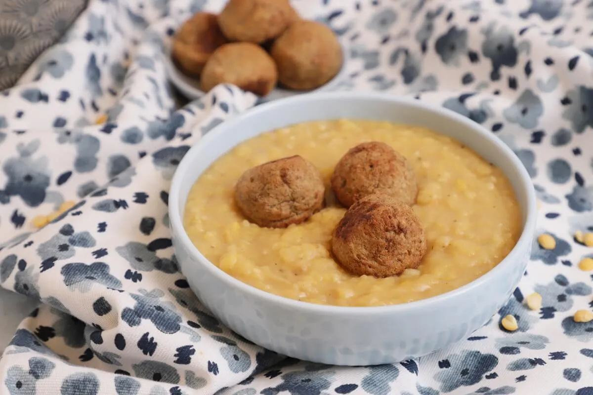 Sárgaborsó-főzelék nagyi módra recept