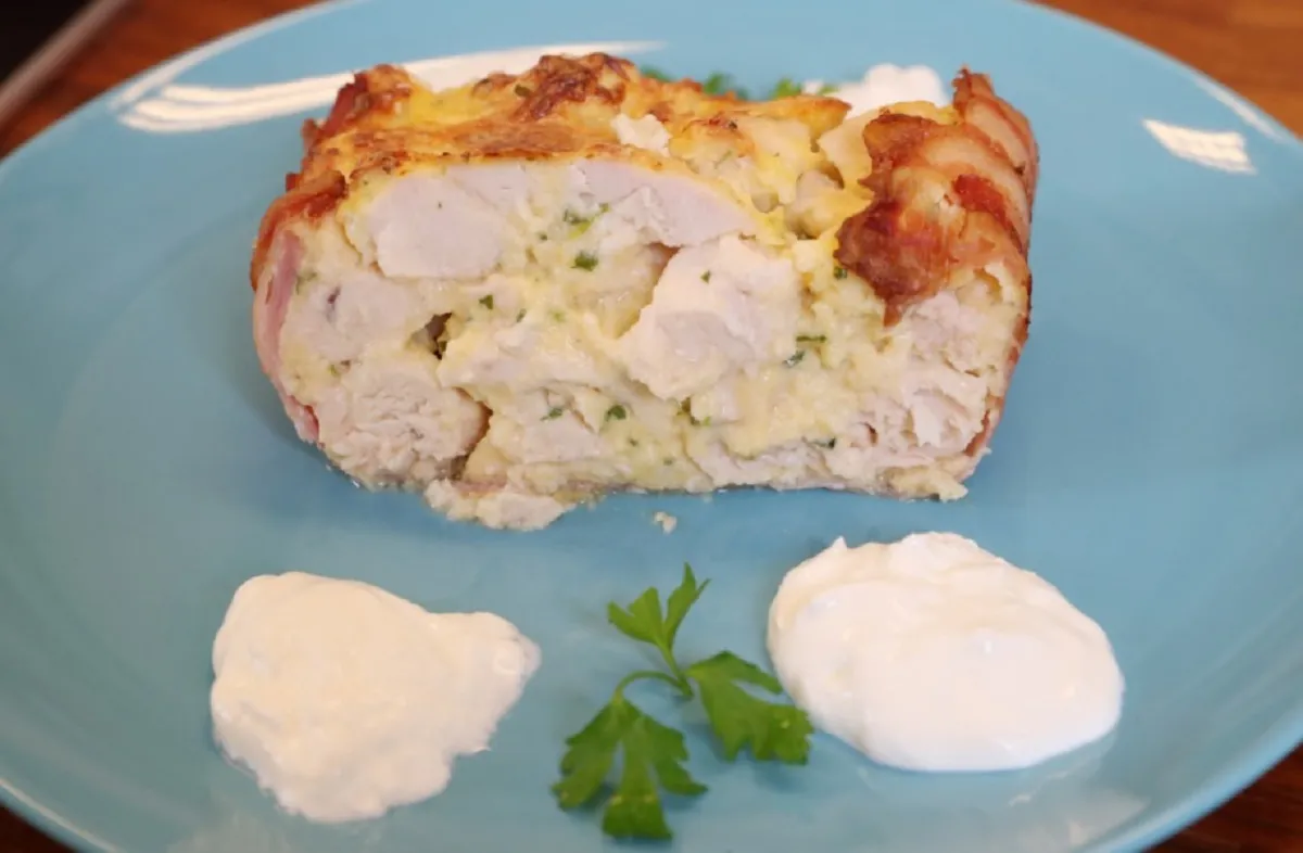 Őzgerincben sült csirkemell, ahogy Lőrincz Tamás készíti recept