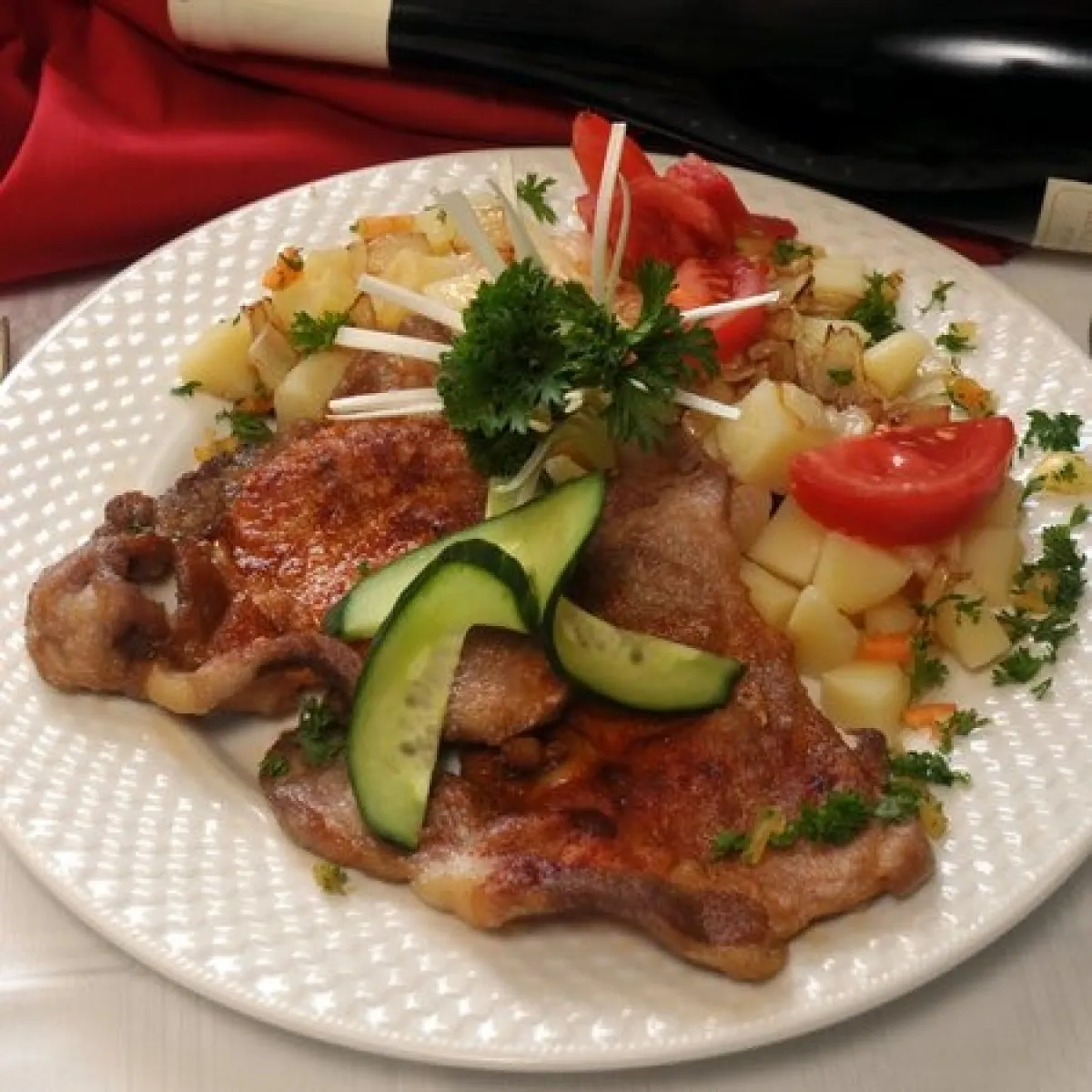 Mézes-mustáros tarja recept
