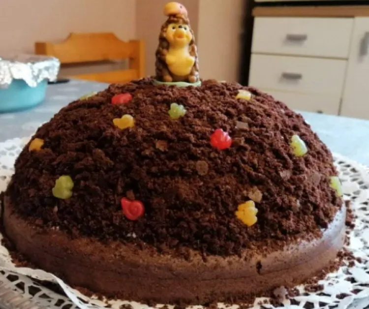 Vakondtúrás torta recept