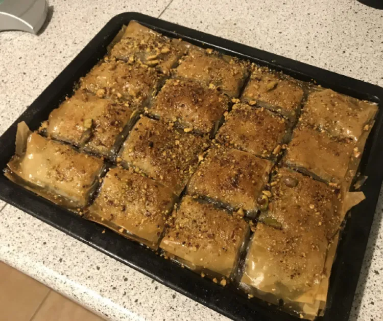 Nutellás baklava recept