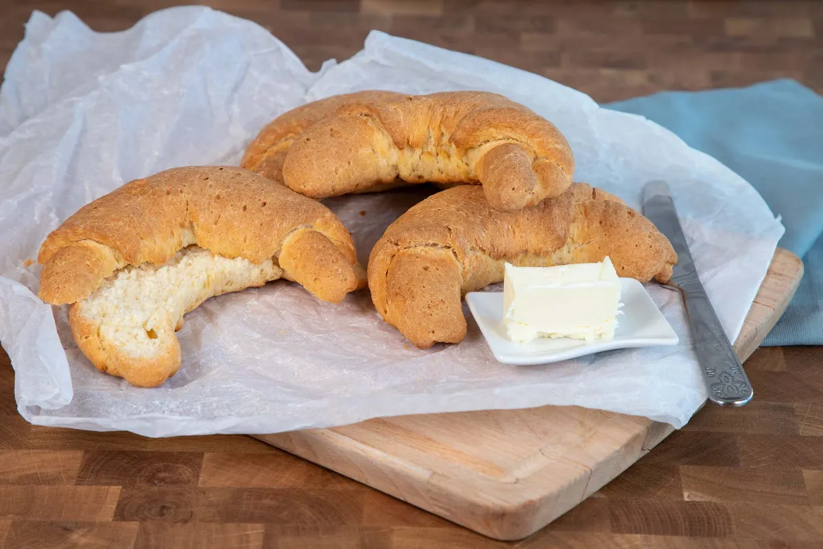 Gluténmentes kifli recept