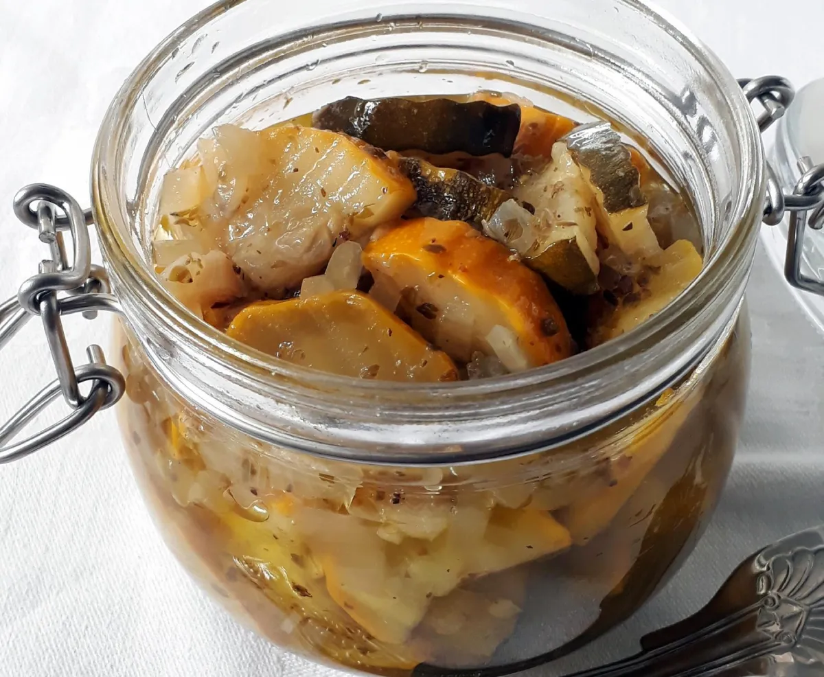 Marinált cukkini recept