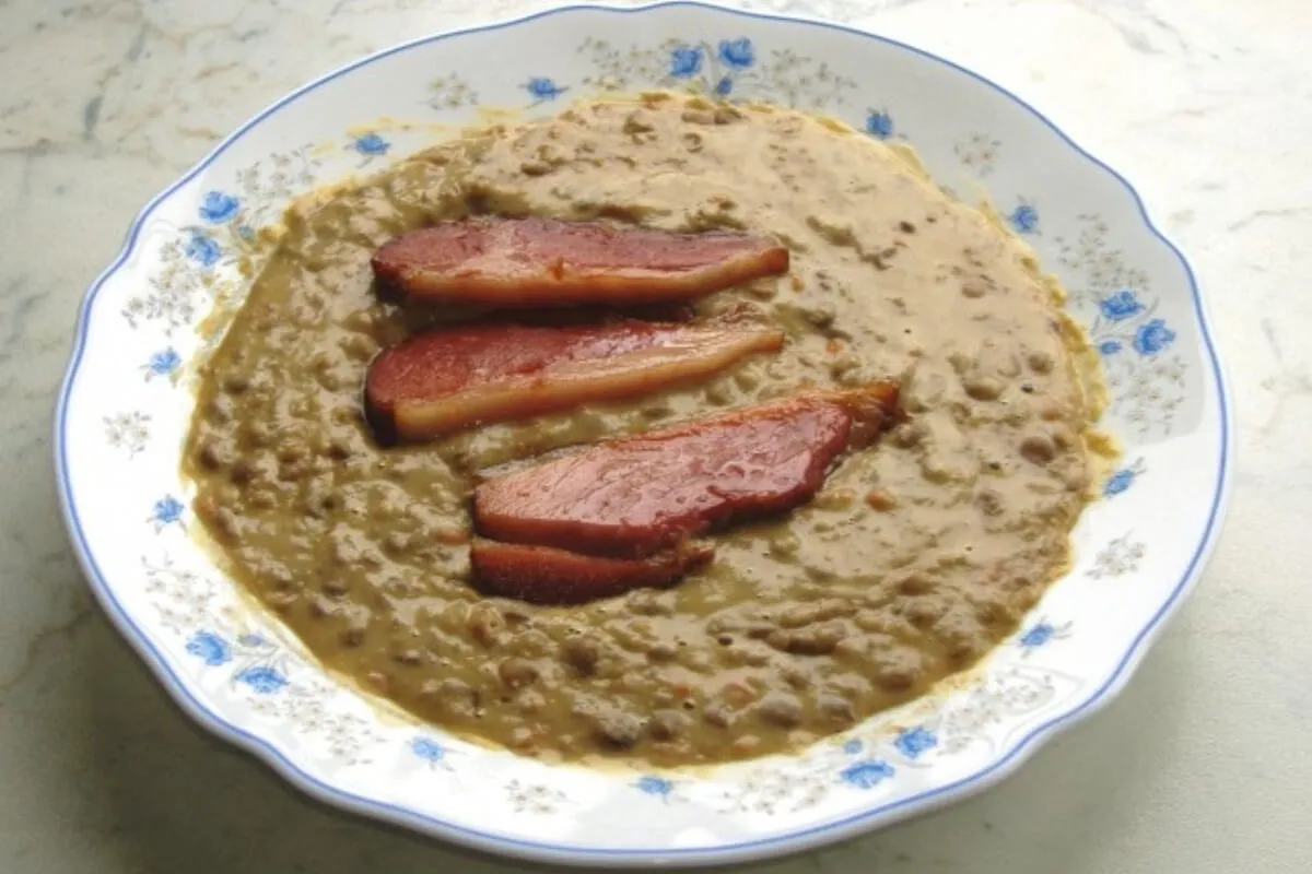 Lencsefőzelék recept