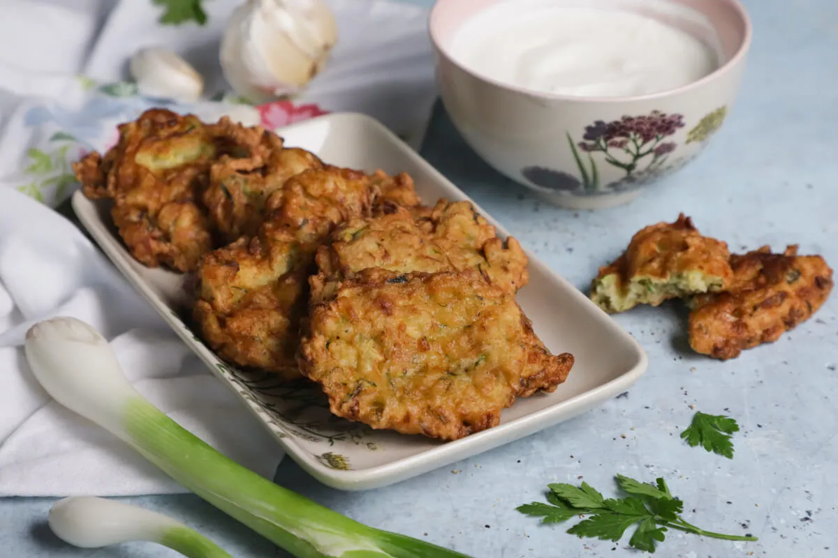 Cukkinis-krumplis puffancs recept