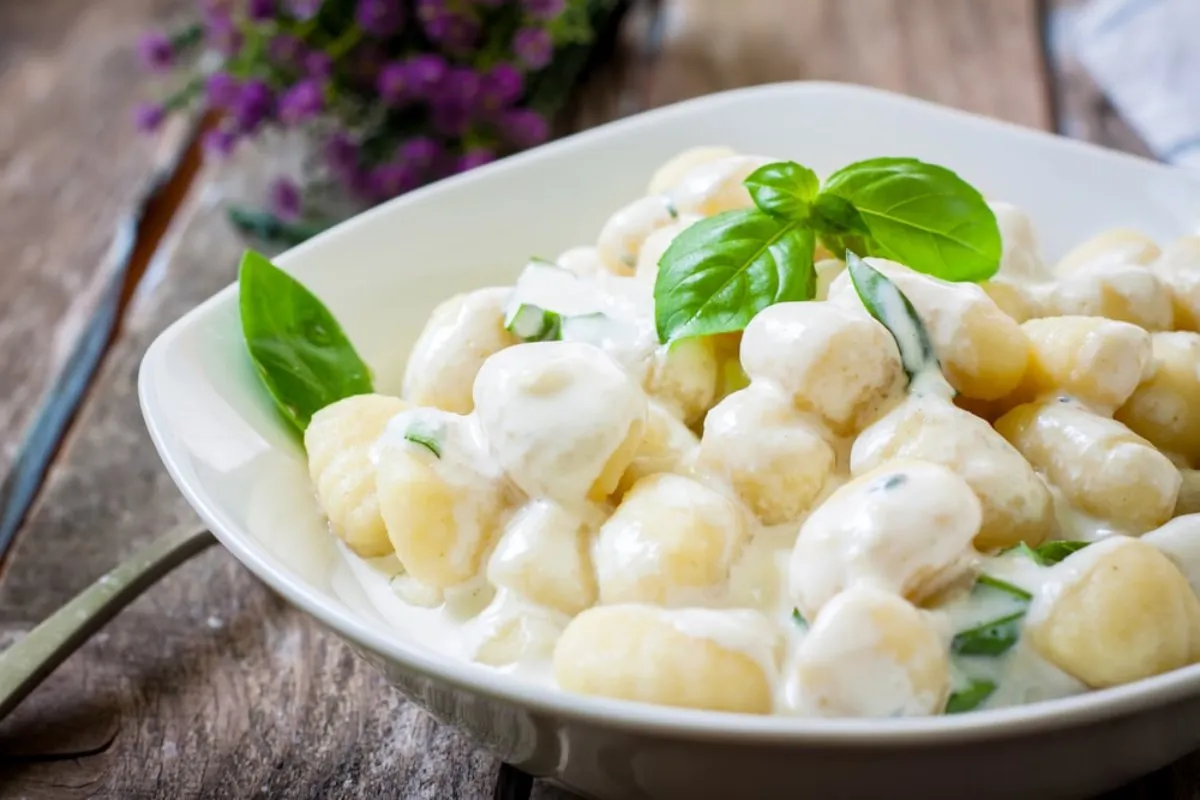 Sajtszószos gnocchi  recept