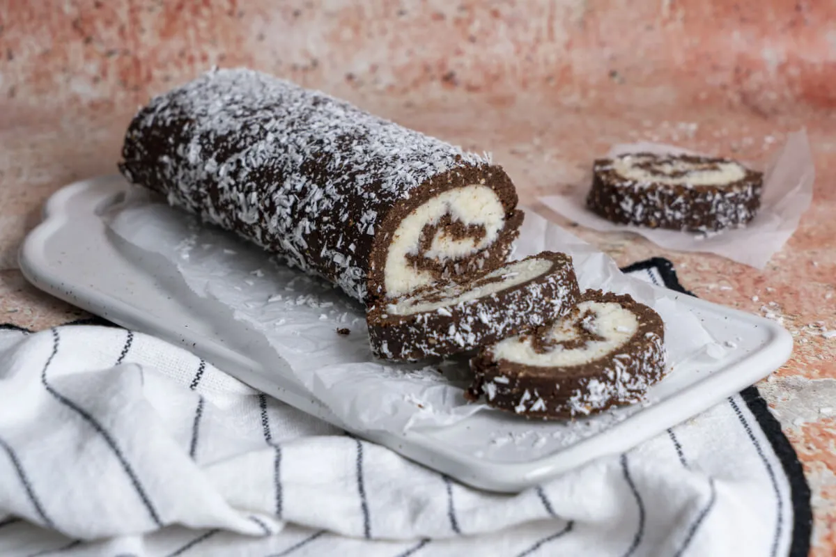 Retró kókusztekercs  recept