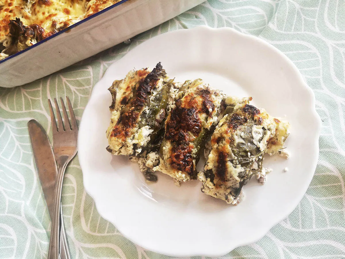 Darált hússal töltött mángold recept