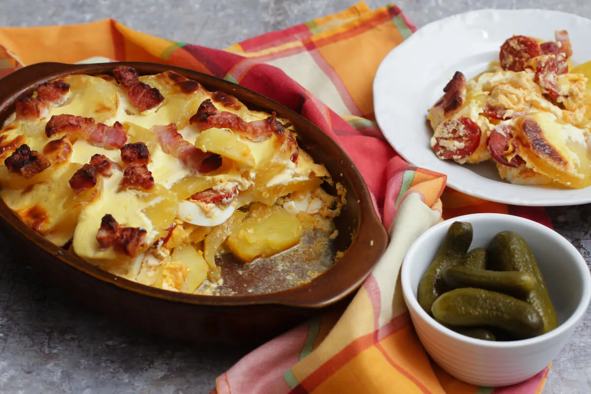 Rakott krumpli recept