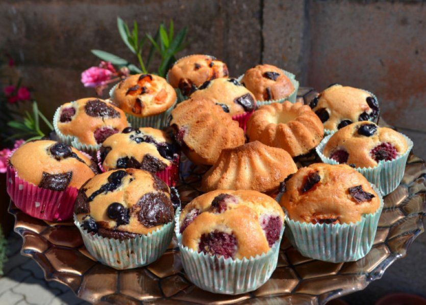 Muffin (tej- és tojásmentes) recept