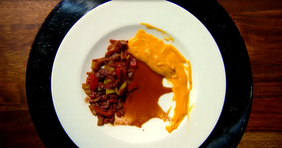 Kacsapofapörkölt recept