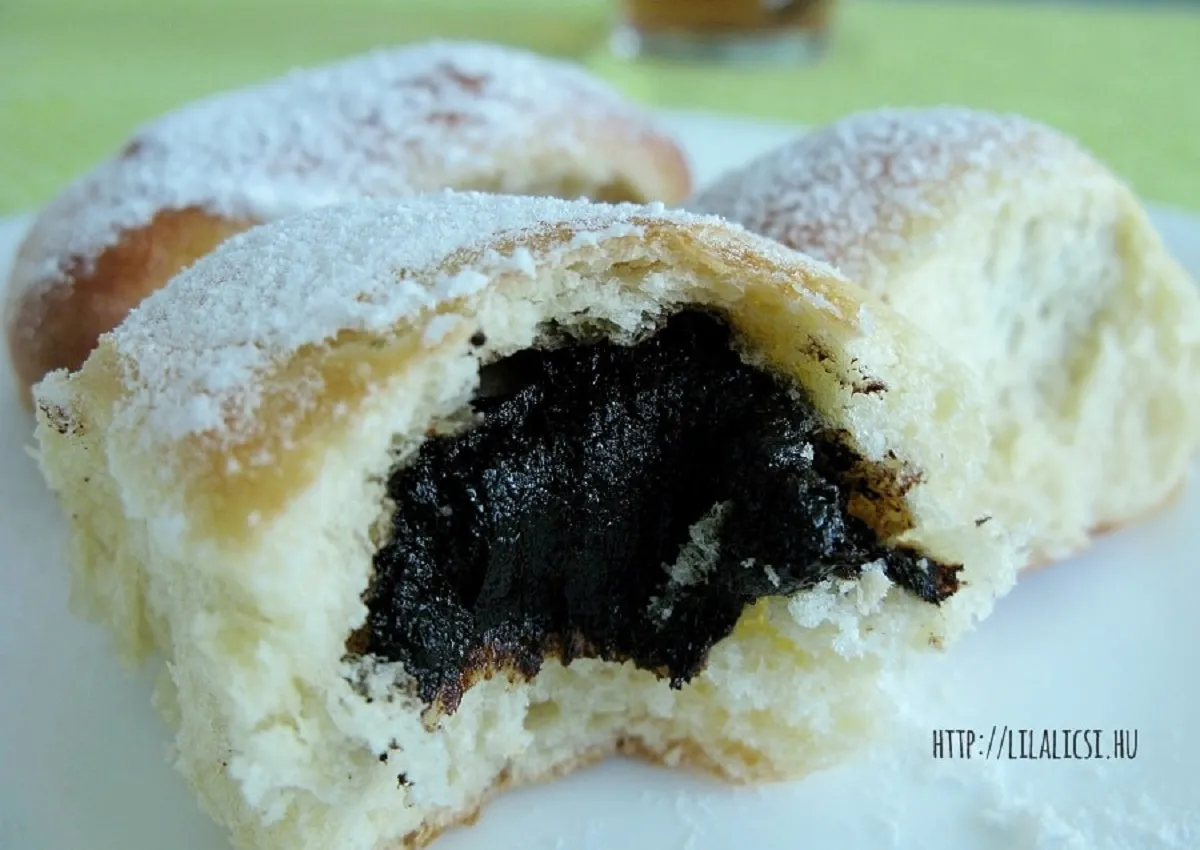 Békebeli lekváros bukta recept