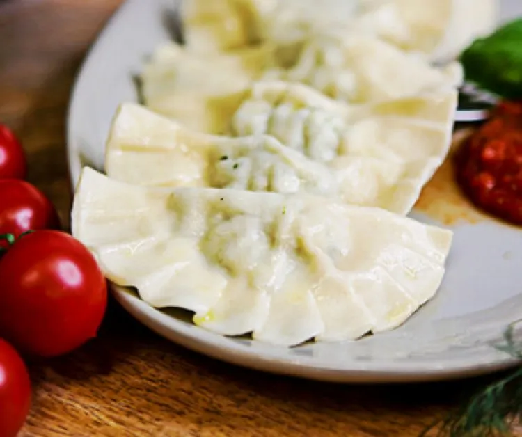 Spenótos-ricottás ravioli hamis túróval recept