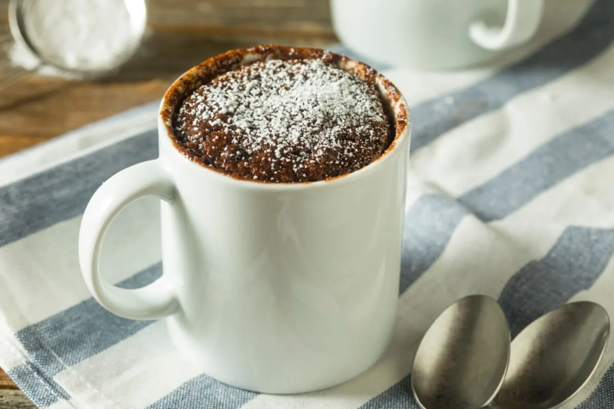 Bögrés-mikrós sütemény 3 perc alatt recept