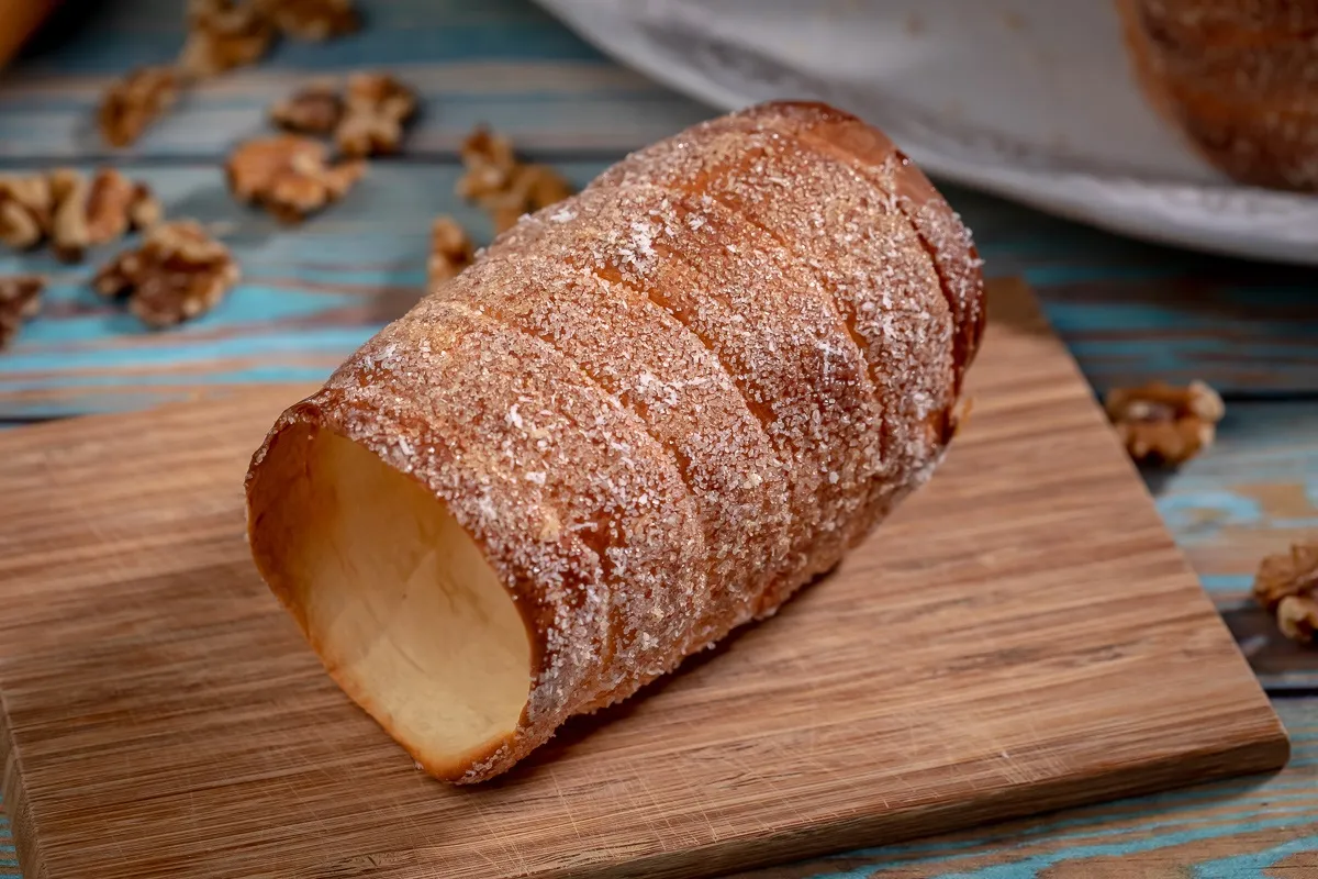 Kürtőskalács sütőben sütve recept