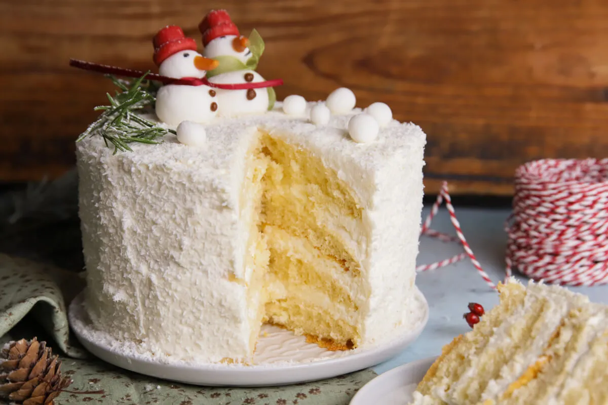 Kókuszos ünnepi torta recept